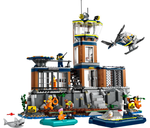 LEGO City 60419 Policja z Więziennej Wyspy - 1203602 - zdjęcie 3